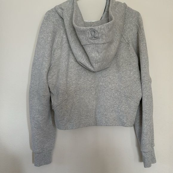 Lululemon Scuba Cropped/Oversized Half-Zip Hoodie, M/L - Picture 8 of 13